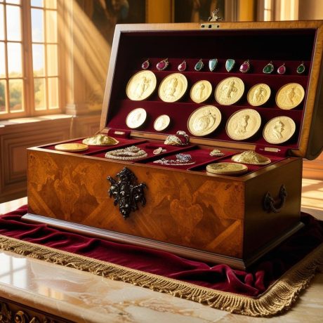 display-of-old-money-in-a-beautiful-setting-even-in-a-chest_-3 régi pénz felvásárlás